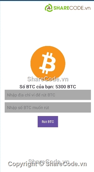 android studio,bitcoin,androi,đơn giản,coin